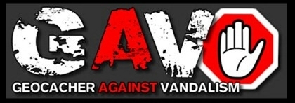 GEOCACHER AGAINST VADALISM  Geocacher gegen Vandalismus