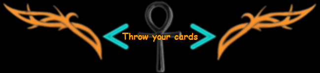 Throw your cards